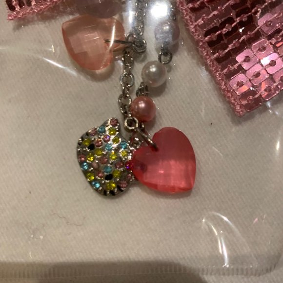 Hello Kitty Cellphone charm Shiny bow - Picture 3 of 9